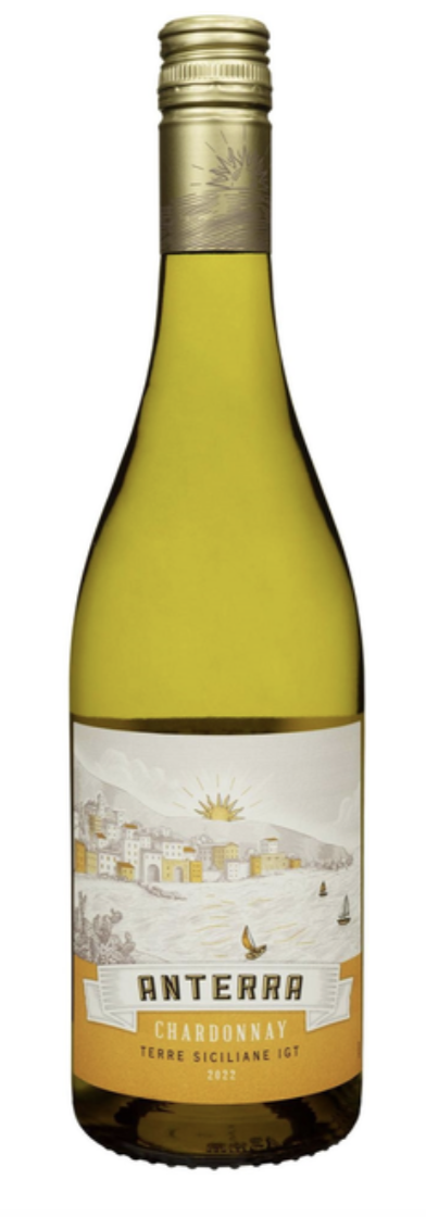 Вино Anterra Chardonnay Terre Siciliane сухе біле 12% 0.75 л